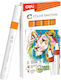 Deli Marker acrilic Orange