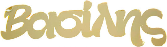 Plexiglas Name Ihrer Wahl Gold Oder Silber 15cm 1 Stück
