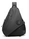 Men's Black Sling Bag