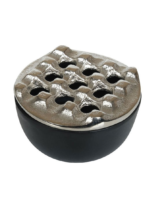 Σταχτοδοχείο Αντιανεμικό Asr110 10x5,5cm Silver...