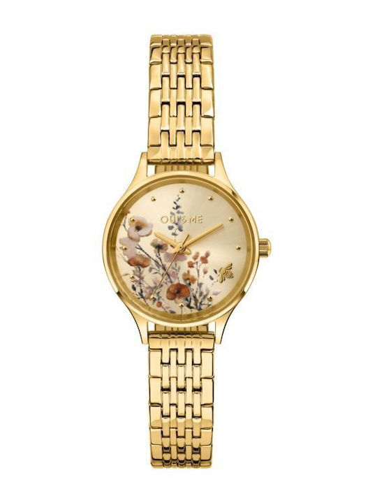 Oui & Me Women's Watch 28mm Battery with Gold Metal Bracelet