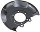 Protecție Disc Frână Față Stânga Vw Caddy Golf Jetta Scirocco 171615311