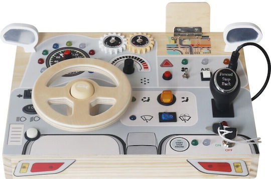 Wooden Vehicle with Music and Sounds