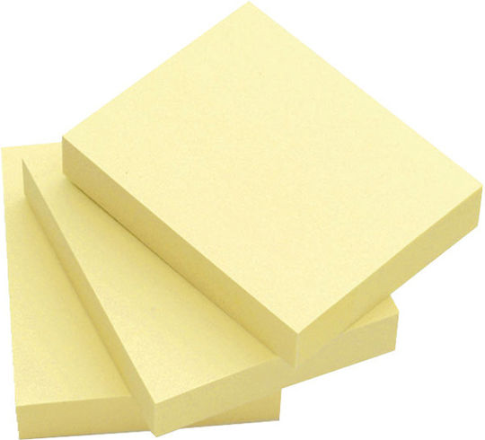 Blocnotes Biletele De Memorie 40x50mm Galbene 100 Foi De Hârtie