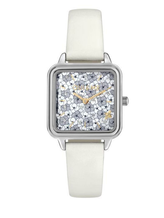 Oui & Me Battery Women's Watch with Leather Strap
