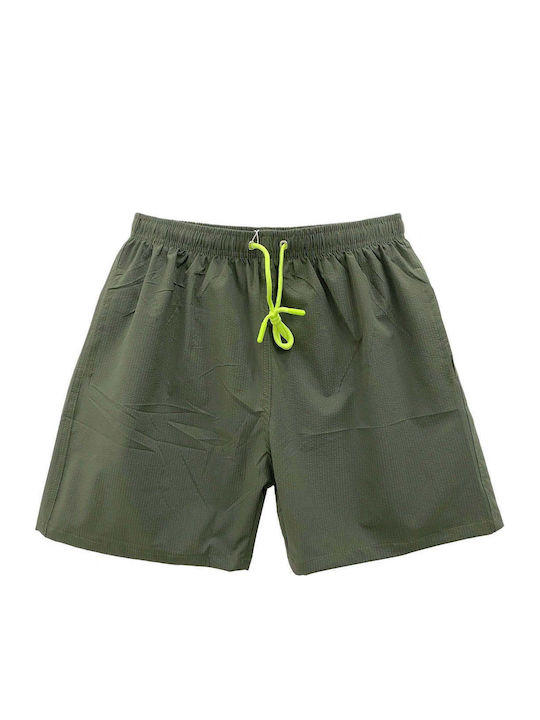 Ansin Men's Swimwear Shorts Khaki