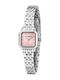 Karl Lagerfeld Womens Watch Battery with Silver Metal Bracelet