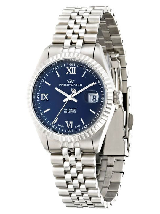 Philip Watch Women's Watch 31mm Battery with Silver Stainless Steel Bracelet