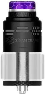 Steam Crave E-Cigarette Vape Tank RDTA 2ml 25mm Black