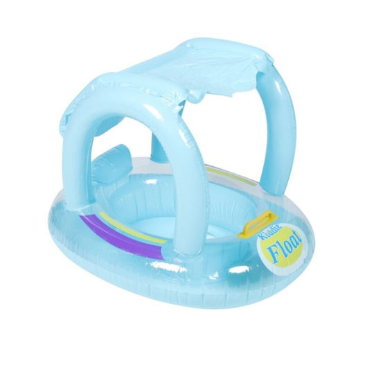 Swimtrainer Life Jacket with Diameter 70cm and Sunshade Blue Swimtrainer