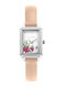 Oui & Me Women's Watch Battery with Pink Leather Strap