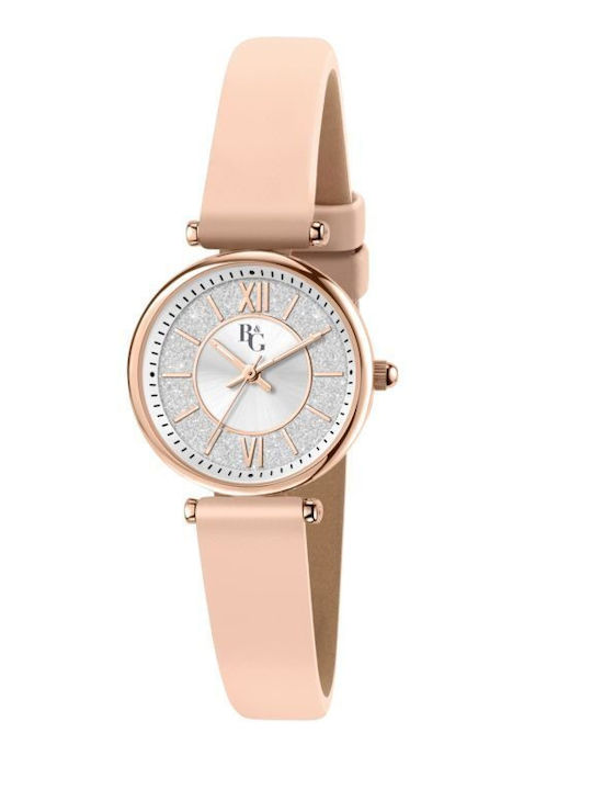 Chronostar Women's Watch 28mm Battery with Pink Leather Strap