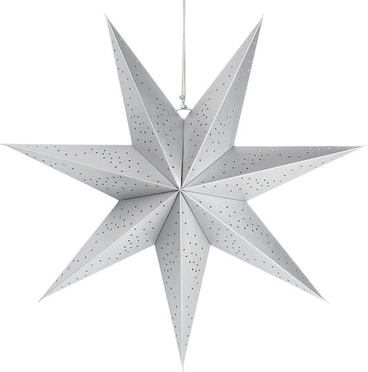 Lacy Christmas Decorative Pendant Illuminated Paper Star