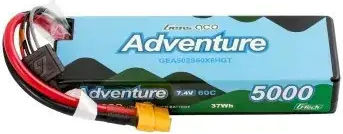 Gens Ace 2S1P Baterie Li-Po 7.4V 5000mAh 60C 2S XT60 Pentru Vehicul RC