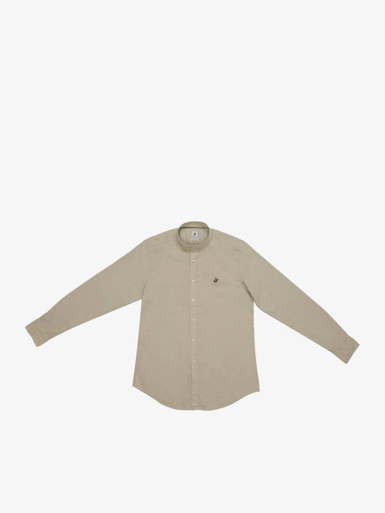Long-Sleeve Shirt in Regular Fit Misto Lino