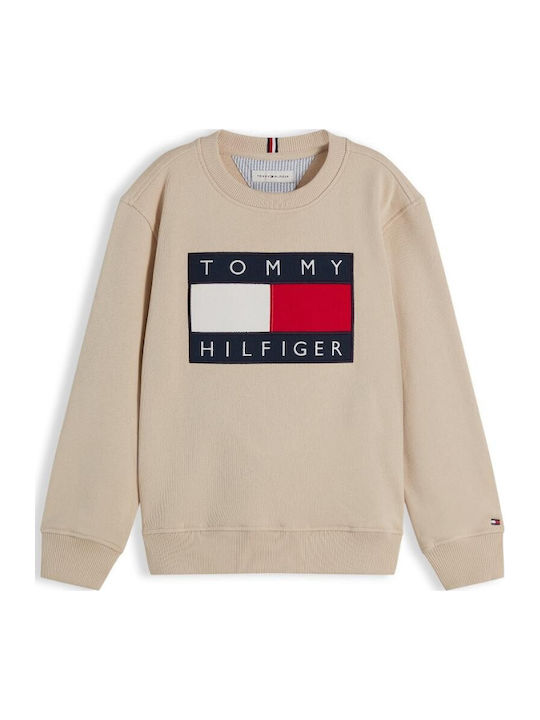 Детски суичър Бежов Tommy
