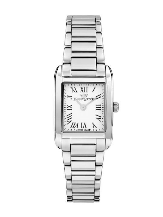 Philip Watch Women's Watch Battery with Silver Stainless Steel Bracelet