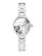 Oui & Me Women's Watch 30mm Battery with Silver Stainless Steel Bracelet