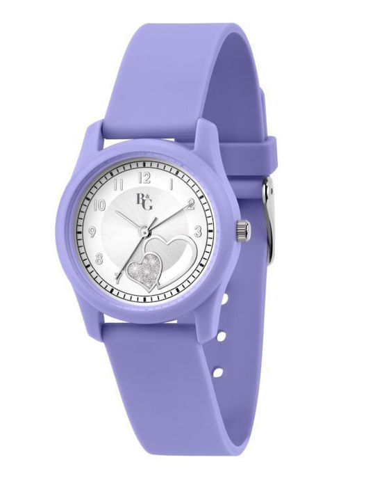 Chronostar Women's Watch 30mm Battery with Purple Rubber Strap