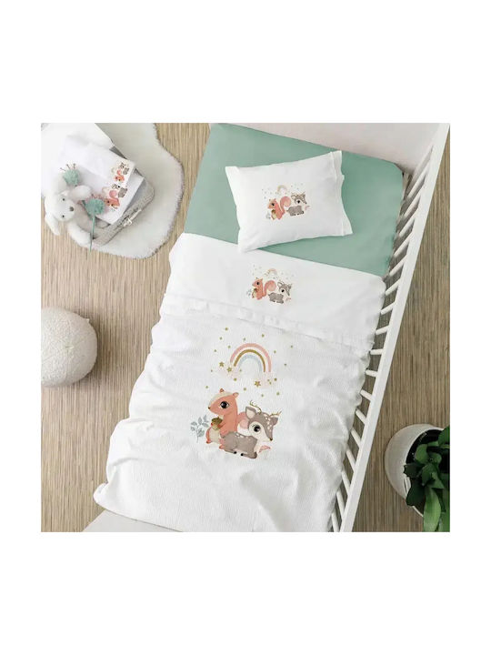 Borea Set Lenjerii de Patut Pentru Bebe Din Bum...