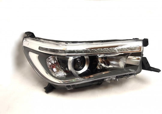 ABC Parts Δεξί Μπροστινό Φανάρι Led για Toyota Hilux 2015