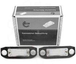 SKV Светлини За Регистрационната Табела LED За Volvo C70 S40 S80 V50 V70 XC 90 31253006