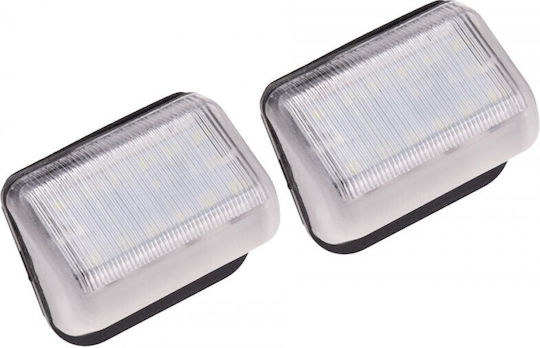 NTY Kennzeichenbeleuchtungen Led für Mazda 6 CX-5 CX-7 2002-2017