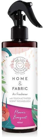 Home Fabric Air Freshener Αρωmaτικό Χώρου + Υφασμάτων Flower Bouquet 400ml