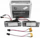 SKV Φώτα Πινακίδας LED Peugeot 1007 Citroen C3 / DS5