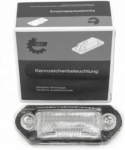 SKV Linkes Kennzeichenbeleuchtung für Skoda Octavia Volkswagen Golf Vento