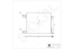 SKV Radiator de apă pentru Renault Captur / Clio Nissan Juke / Micra