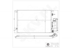 SKV Auto-Kühlschrank Wasser für Opel Zeichen / Vectra Fiat Croma