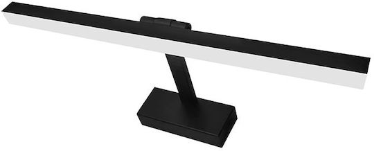 Horoz Electric Bathroom/Panel Wall Lamp with Integrated LED and Natural White Light Black 8cm