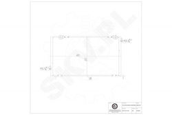 SKV Radiator de apă pentru automobil Honda Accord