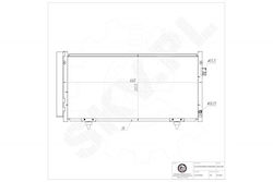 SKV Radiator de apă pentru Subaru Forester / Impreza / XV