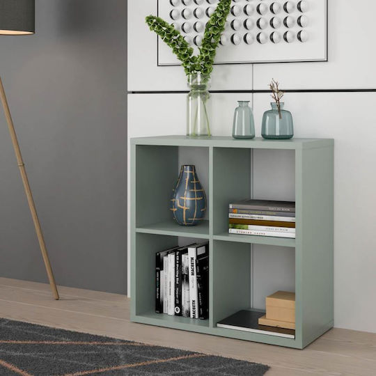 Βιβλιοθήκη Πράσινη 73x33x73εκ.