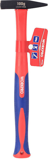 WorkPro Ciocan 100gr cu mâner din fibră de sticlă WP241106