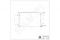 Auto-Kühlschrank Klimaanlage Citroen C4 Springend Ii Peugeot 3008 308 Ii Experte Toyota Proace 9673629780