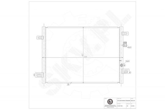 Ψυγείο Κλιματισμού Renault Kangoo Iii Zoe Χωρίς Αφυγραντήρα 921007736r