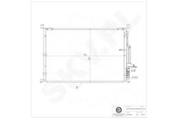SKV Ψυγείο Air Condition Αυτοκινήτου για Audi A8