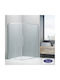 Devon Elli Corner Entry Καμπίνα Ντουζιέρας με Συρόμενη Πόρτα 90x70x200cm Chrome