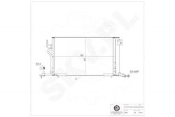 Auto-Kühlschrank Klimaanlage Citroen Xsara Peugeot 306 6455av