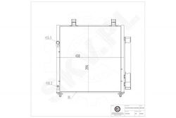 SKV Radiator Air Condition Auto pentru Mitsubishi Mirage SKV Radiator Air Condition Auto pentru Mitsubishi Mirage