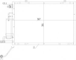 Hart Auto-Kühlschrank Motor Air Condition für Ford Fiesta