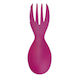 Carl Oscar Baby Spoon Purple