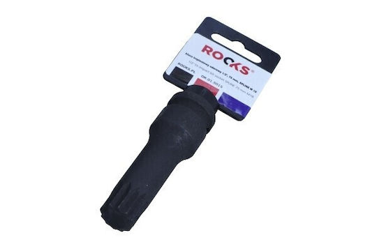 Rooks Bit Steckschlüssel Píρο 1/2 75 Mm Spline M 18 Ok015015