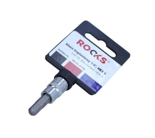 Κλειδί Πείρου 1/4 Εξάγωνο 6 Ok012748