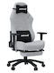 Anda Seat LUNA PRO Υφασμάτινη Καρέκλα Gaming με Ρυθμιζόμενα Μπράτσα και Υποπόδιο Γκρι