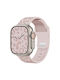 Λουράκι Embossing Series Silicone Leopard Texture Pink Sand Apple Watch 38 40 41 42mm Series 10/11