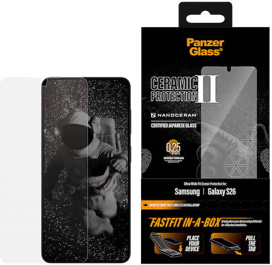 PanzerGlass Ceramic Screen Protector (Galaxy S26)